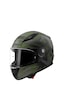 Ls2 Rapid 2 Thunder Birds Kask Gri Mat Yeşil Siyah