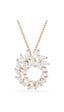 5764188 Swarovski Kolye Mesmera:pend Cırcular Whıte/ros Metalik