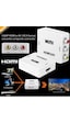 Hdmi To Rca Tos Av Scart Çevirici Gerçek 1080P Hdmı Çıkıştan Tvye