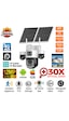 Inox X25 4x3mp 12mp Aov 30x Optik Zoom 4g E-sim Kartlı 2xsolar Panelli 4kameralı 1ptz Akıllı Kamera
