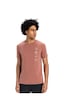Quiksilver Quıksılver Coastal Run Ss Erkek Henna Heather T-shırt Eqykt04372-cqnh Pembe