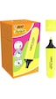 Bic Marking Flat Fosforlu Kalem Sarı 12 Adet Sarı