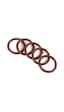 10x2 100 Adet Isıya Dayanıklı Viton O-ring Fkm 75 Brown Kalınlık 2 Mm Oring