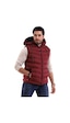 Euromoda Everest Jel Dolgu Çıkartılabilen Fermuarlı Kapüşonlu Erkek Şişme Yelek Bordo Euromoda Everest Jel Dolgu Çıkartılabilen Fermuarlı Kapüşonlu Erkek Şişme Yelek Bordo