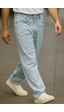 Cedy Denim Yüksek Kalite Baggy Fit Jean Leon Yüksek Bel Bol Kesim Kot Pantolon C352 Mavi