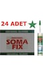 Somafix Genel Amaçlı Slikon Şeffaf-Se280 - 1 Koli - 24 Adet Şeffaf