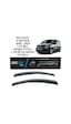 Peugeot Partner 2018 2019 2020 2021 2022 2023 Uyumlu Sport Style Cam Rüzgarlığı 2 Parça Sunplex 2 Adet