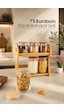 Bambum Bench Plus Standlı Saklama Set 7p Ahşap