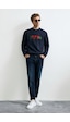 Lufian Fınn Erkek Sweatshirt Lacivert Lacivert 112030202100200