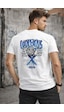 Herkesemoda Arka Yazı Detaylı Basic T-shirt Beyaz Herkesemoda Arka Yazı Detaylı Basic T-shirt Beyaz