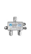Mag S21-02 1/2 Yollu Kablo Tv Sinyal Ayırıcı Splitter - 5-1000 Mhz Frekans Bölücü Çoklayıcı