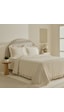 Karaca Home Branley Fırfırlı Çift Kişilik Yatak Örtüsü Takımı Natural Pudra Karaca Home Branley Fırfırlı Çift Kişilik Yatak Örtüsü Takımı Natural Pudra
