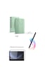 Fuchsia Galaxy Tab S10 Lite / S10 Fe İle Uyumlu Tablet Kılıfı S Pen Tablet Kalemi Ekran Koruyucu Set Tablet Kılıfı