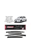 Hyundai İ20 2010 2011 2012 2013 2014 İle Uyumlu Sport Style Cam Rüzgarlığı 4 Parça Sunplex 1 Adet