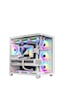 Dragos Ocean Curved Pro 750W 80+ Temperli Cam Atx Mid Tower Oyuncu Bilgisayar Kasası Beyaz