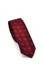 Gaffy Kırmızı Şal Desenli Bordo Dokuma Kumaş Mendilli Slim Fit Kravat // Sdk-240810 Desenli Gaffy Kırmızı Şal Desenli Bordo Dokuma Kumaş Mendilli Slim Fit Kravat // Sdk-240810 Desenli