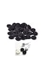 Kulaklık Süngeri, Kulaklık Yastığı 24 Adet (18 Mm) - Siyah