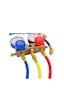 İkili Manifold Gaz Saati Seti R22 R134 R404 R410 + Hortum Takımı