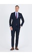 İmza Lacivert Kırlangıç Yaka 6 Drop Slim Fit Tam Astar Esnek Takım Elbise 1001255011 Basic Lacivert