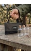 Utx Kamp Baharatlığı Dayanıklı Askeri Kumaş, Taşınabilir Kamp & Outdoor Baharat Çantası Siyah