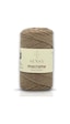 Sensy Premium Koton Pamuk Makrome İpi 2mm Cotton Zincir Makrome Çanta İpi Supla İpi Koton İp Vizon