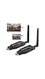Powermaster Pm-19864 5.8g Kablosuz Hdmı Görüntü Aktarıcı 50 Metre Wireless Uzatıcı