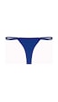 İpli Bantlı String Tek Bikini Alt Mavi