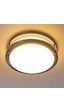 24 Watt Gün Işığı Ledli Yeni Tavan Armatürü, Balkon, Saçak Altı Armatür, Banyo Nemli Alan Armatürü Siyah