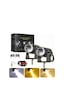 Motosiklet Scooter Mini Sis Farı Set Düğme Hediyeli Beyaz Sarı Mini Kasa 12v/24v Led Işık
