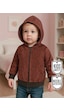 Denokids Hayvanlar Erkek Bebek Kahverengi Sweatshirt Çok Renkli