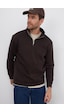 Tudors Unisex Relax Fit Rahat Kesim Pamuklu İçi Polarlı Yarım Fermuarlı Kahverengi Dik Yaka Sweatshirt-35159 Kahverengi Tudors Unisex Relax Fit Rahat Kesim Pamuklu İçi Polarlı Yarım Fermuarlı Kahverengi Dik Yaka Sweatshirt-35159 Kahverengi