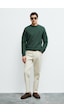 Lufian Grand Erkek Sweatshirt Yeşil Yeşil 112030192100600