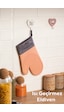 Porsima 3137-1 Silikon Yanmaz Yapışmaz Fırın Eldiveni Pudra Pudra