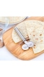 Çift Başlıklı Pizza Hamur Bıçağı