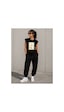 Herkesemoda Matcha Baskı Detaylı Sıfır Kol Bisiklet Yaka T-shirt Siyah Herkesemoda Matcha Baskı Detaylı Sıfır Kol Bisiklet Yaka T-shirt Siyah
