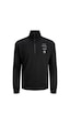 Jack & Jones Jack&jones Dik Yaka Regular Fit Siyah Erkek Sweatshirt 12242262 001