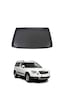 Skoda Yeti 2010-2019 Arası Uyumlu Araca Özel Kauçuk Tpe Bagaj Havuzu Siyah İnce Stepneli Model İçin