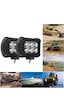 18w 6 Led Off Road Araç Motosiklet Led Sis Far Aydınlatma 1 Adet