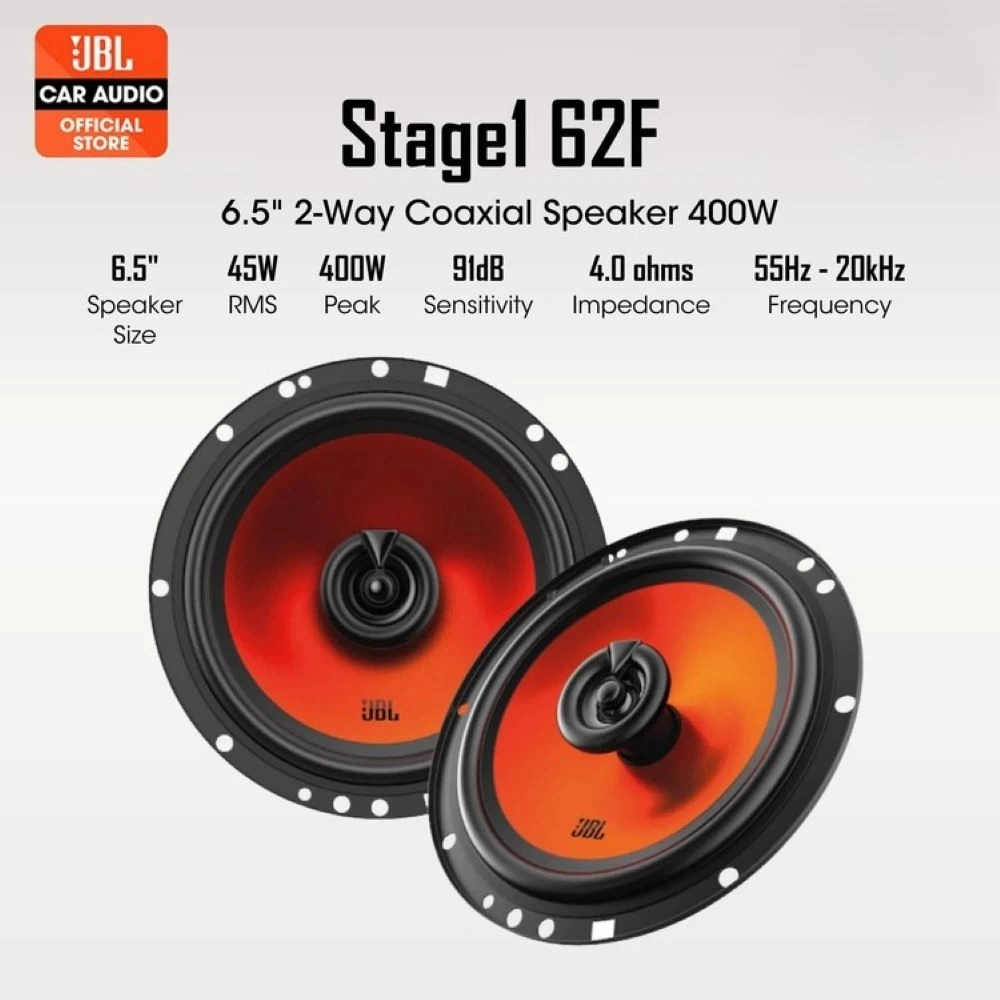 Jbl 16cm Hoparlör - Jbl Stage1 62f Kapı Hoparlörü - Jbl Profesyonel Hoparlör 16cm