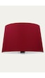 Bordo Konik Başlık Abajur Şapka Kumaş Çap 35 Cm A880 Bordo