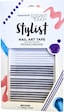 Elegant Touch Stylist Monochrome Nail Art Siyah-beyaz Renkler Tırnak Şerit Bant Süsü