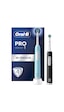 Oral-B Pro Series 1 Elektrikli Diş Fırçası Siyah - Mavi 2 Adet + 2 Diş Fırçası Başlığı Oral-B Pro Series 1 Elektrikli Diş Fırçası Siyah - Mavi 2 Adet + 2 Diş Fırçası Başlığı