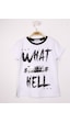 Toontoy Kids Toontoy Kız Çocuk Pullu İnci Detaylı T-shirt Beyaz