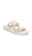 Terlik Kadın 1029651 Birkenstock Arızona Eva Bıg Buckle Eggshell Krem