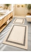 Bestie 60x100 50x60 Kaydırmaz Tabanlı 2'li Banyo Paspas Seti Takımı 2li