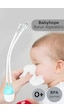 Babyhope Esp-923 Bebek & Çocuk Burun Aspiratörü 0-10 Yaş Uyumlu Temizleme Cihazı Mavi