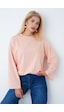 Herkesemoda Kadın Tesettüre Uygun Geniş Kollu Body Somon Herkesemoda Kadın Tesettüre Uygun Geniş Kollu Body Somon