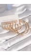 Pirinç Gold Renk Halka Model Kadın Küpe Seti Tj-bkp8799 Altın - Çok Renkli Pirinç Gold Renk Halka Model Kadın Küpe Seti Tj-bkp8799 Altın - Çok Renkli