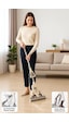 Kelebek Sıkma Mekanizmalı Mikrofiber Mop Sünger Sıkmalı Mop