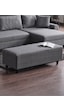 Kagu Corner Flavia Puf Gri